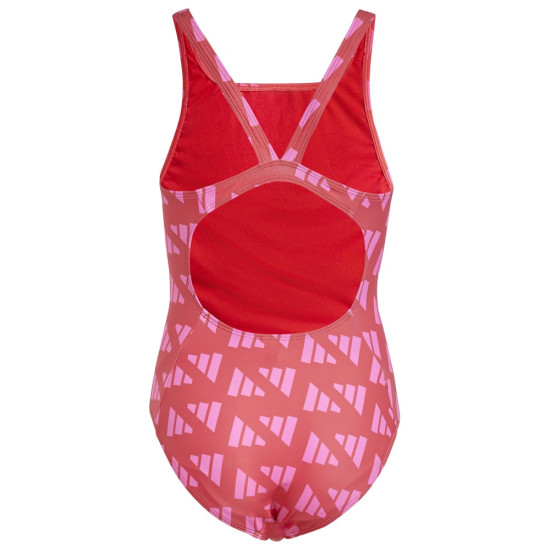 Adidas Παιδικό ολόσωμο μαγιό Logo Graphic V-Back Swimsuit Adidas Παιδικό ολόσωμο μαγιό Logo Graphic V-Back Swimsuit